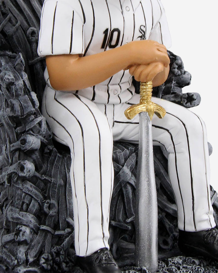 Game of Thrones™ Chicago White Sox Yoan Moncada Iron Throne Bobblehead FOCO - FOCO.com