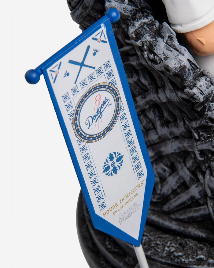 Game of Thrones™ Los Angeles Dodgers Cody Bellinger Iron Throne Bobblehead FOCO - FOCO.com