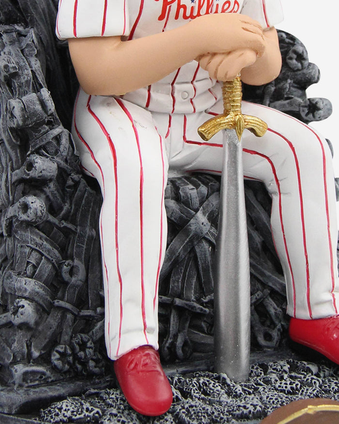 Game of Thrones™ Philadelphia Phillies Rhys Hoskins Iron Throne Bobblehead FOCO - FOCO.com
