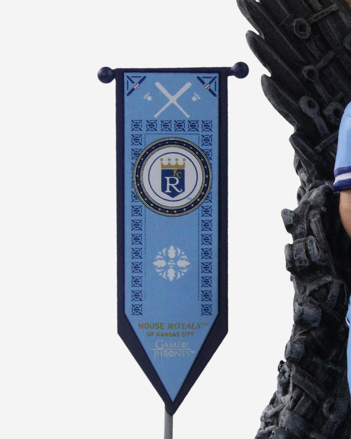 Game of Thrones™ George Brett Kansas City Royals Iron Throne Legends Bobblehead FOCO - FOCO.com
