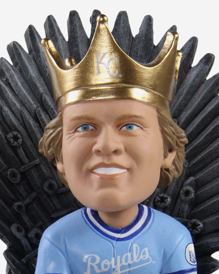 Game of Thrones™ George Brett Kansas City Royals Iron Throne Legends Bobblehead FOCO - FOCO.com