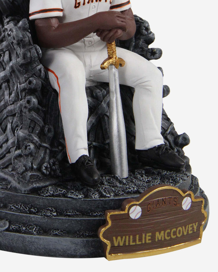Game of Thrones™ Willie McCovey San Francisco Giants Iron Throne Legends Bobblehead FOCO - FOCO.com