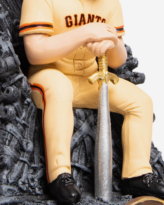 Game of Thrones™ San Francisco Giants Buster Posey Iron Throne Bobblehead FOCO - FOCO.com