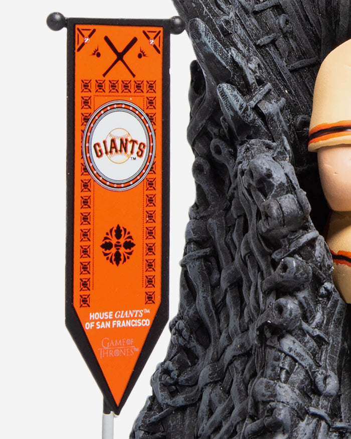 Game of Thrones™ San Francisco Giants Buster Posey Iron Throne Bobblehead FOCO - FOCO.com