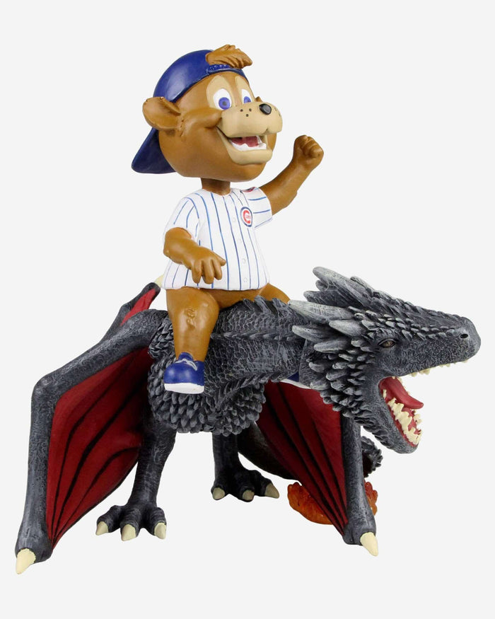 Game of Thrones™ Chicago Cubs Clark Mascot On Fire Dragon Bobblehead FOCO - FOCO.com