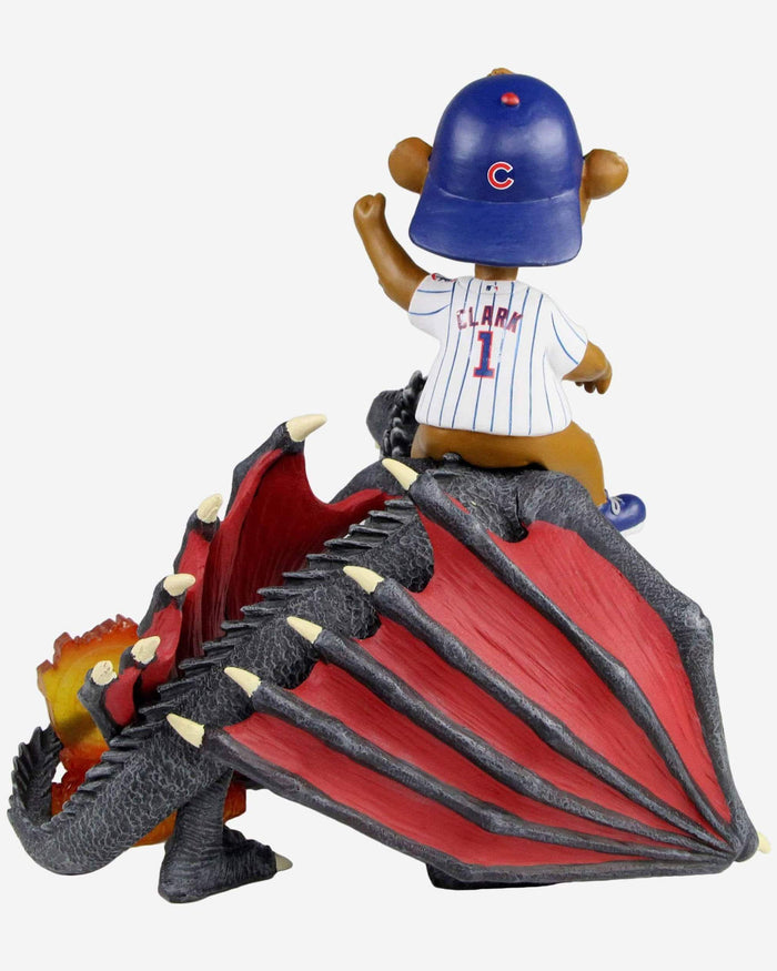 Game of Thrones™ Chicago Cubs Clark Mascot On Fire Dragon Bobblehead FOCO - FOCO.com