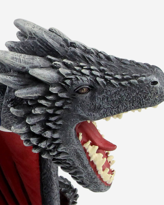Game of Thrones™ Chicago Cubs Clark Mascot On Fire Dragon Bobblehead FOCO - FOCO.com