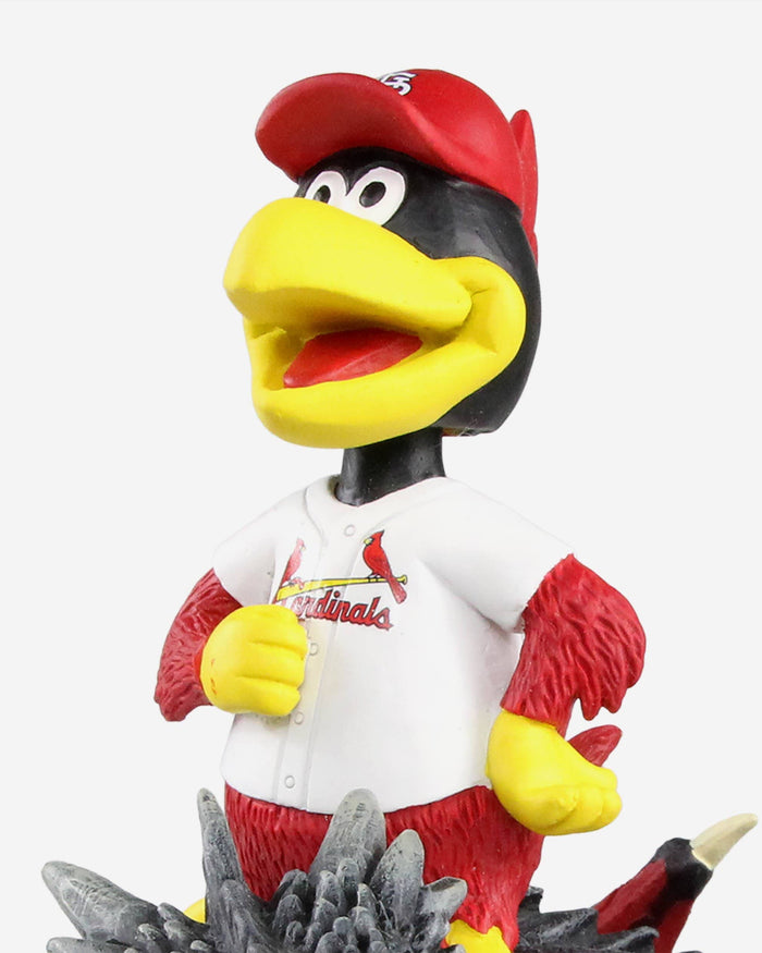 Game of Thrones™ St Louis Cardinals Fredbird Mascot On Fire Dragon Bobblehead FOCO - FOCO.com