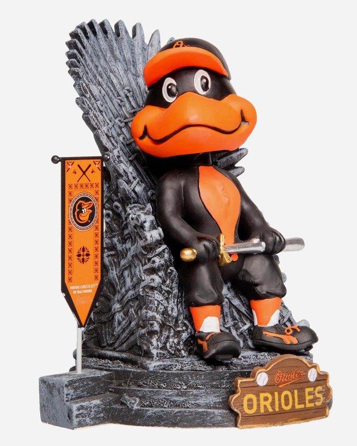 Baltimore Orioles The Oriole Bird Game Of Thrones Mascot Bobblehead FOCO - FOCO.com