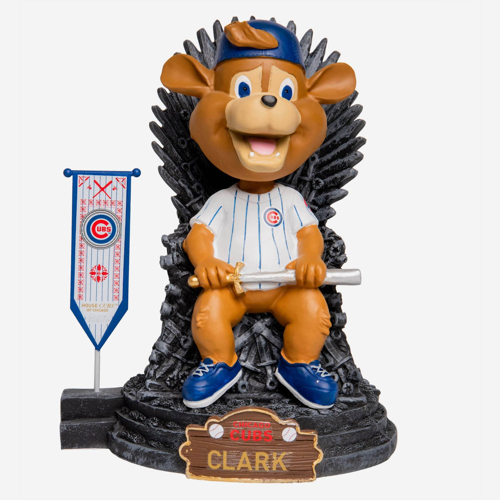Game of Thrones™ Chicago Cubs Clark Mascot Bobblehead FOCO - FOCO.com