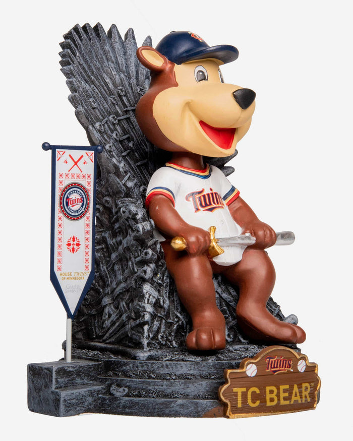 Game of Thrones™ Minnesota Twins TC Bear Mascot Bobblehead FOCO - FOCO.com
