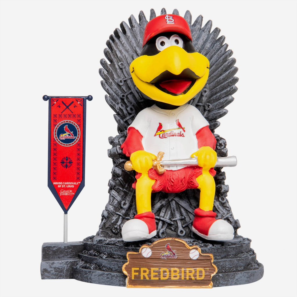 Game of Thrones™ St Louis Cardinals Fredbird Mascot Bobblehead FOCO - FOCO.com