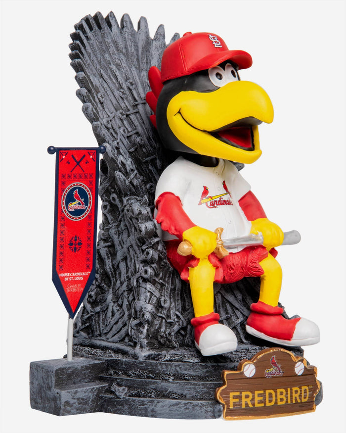 St Louis Cardinals Fredbird Game Of Thrones Mascot Bobblehead FOCO - FOCO.com