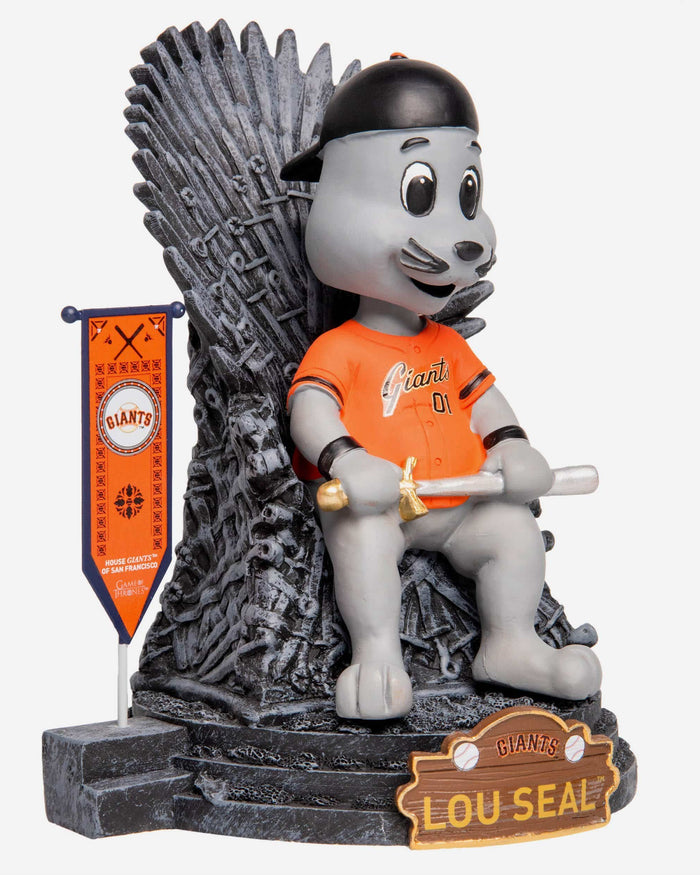 Game of Thrones™ San Francisco Giants Lou Seal Mascot Bobblehead FOCO - FOCO.com