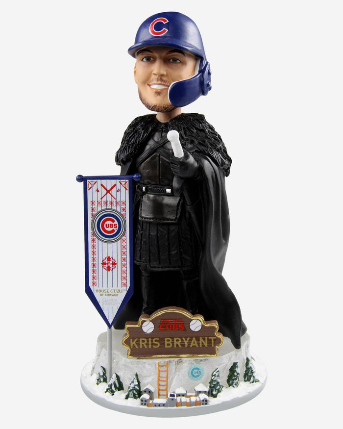Game of Thrones™ Chicago Cubs Kris Bryant Night's Watch Bobblehead FOCO - FOCO.com