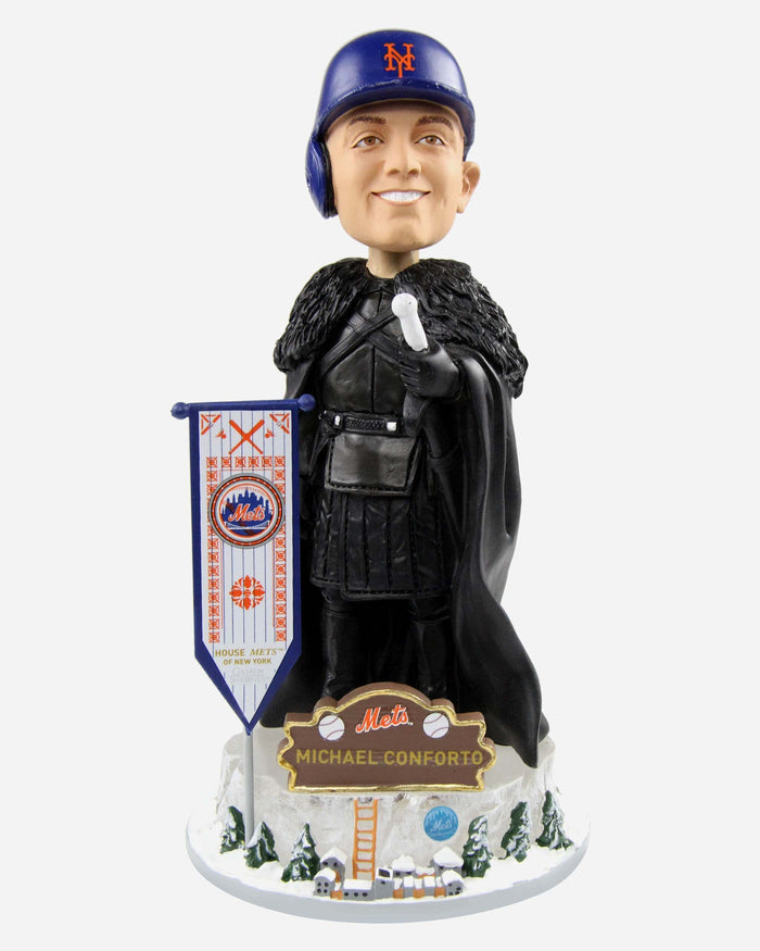 Game of Thrones™ New York Mets Michael Conforto Night's Watch Bobblehead FOCO - FOCO.com
