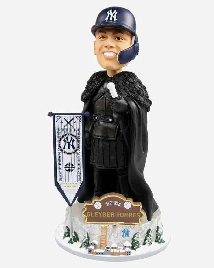 Game of Thrones™ New York Yankees Gleyber Torres Night's Watch Bobblehead FOCO - FOCO.com