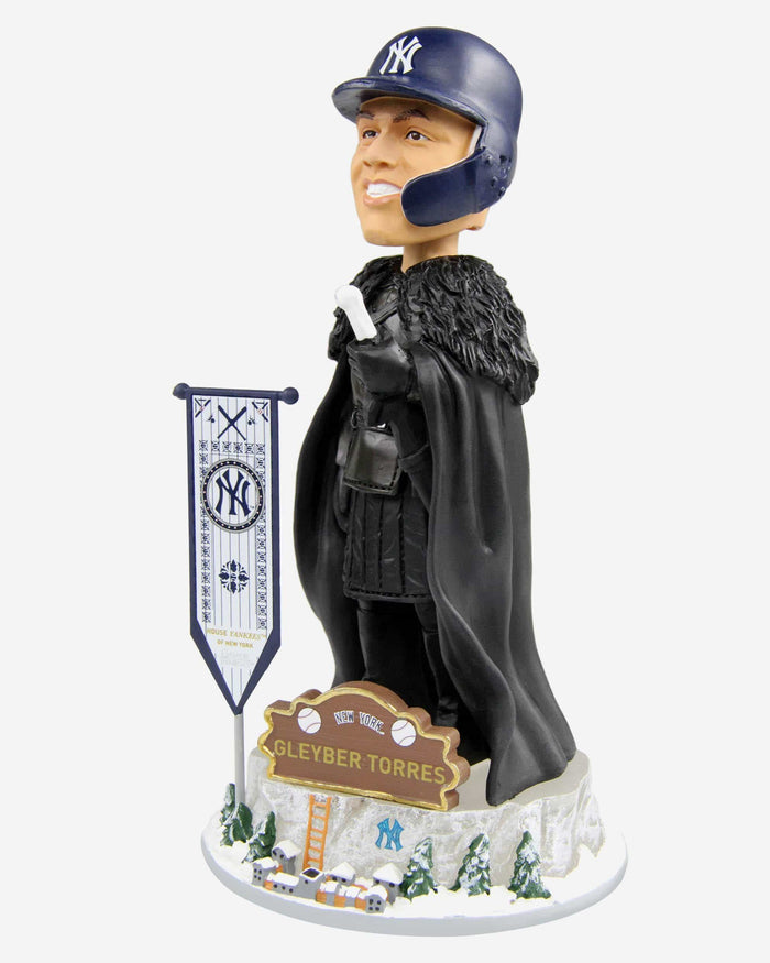 Game of Thrones™ New York Yankees Gleyber Torres Night's Watch Bobblehead FOCO - FOCO.com