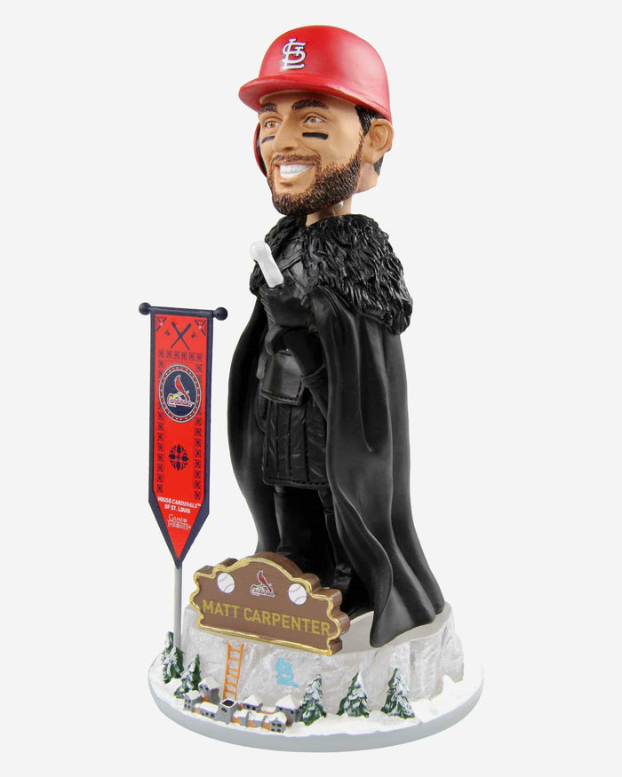 Game of Thrones™ St Louis Cardinals Matt Carpenter Night's Watch Bobblehead FOCO - FOCO.com
