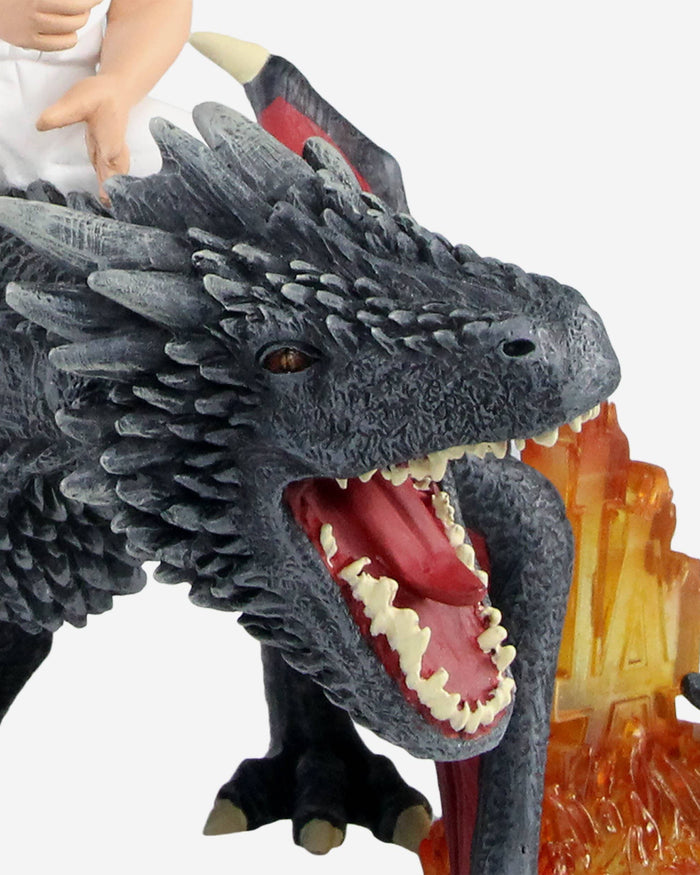 Game of Thrones™ Los Angeles Dodgers Clayton Kershaw Fire Dragon Bobblehead FOCO - FOCO.com