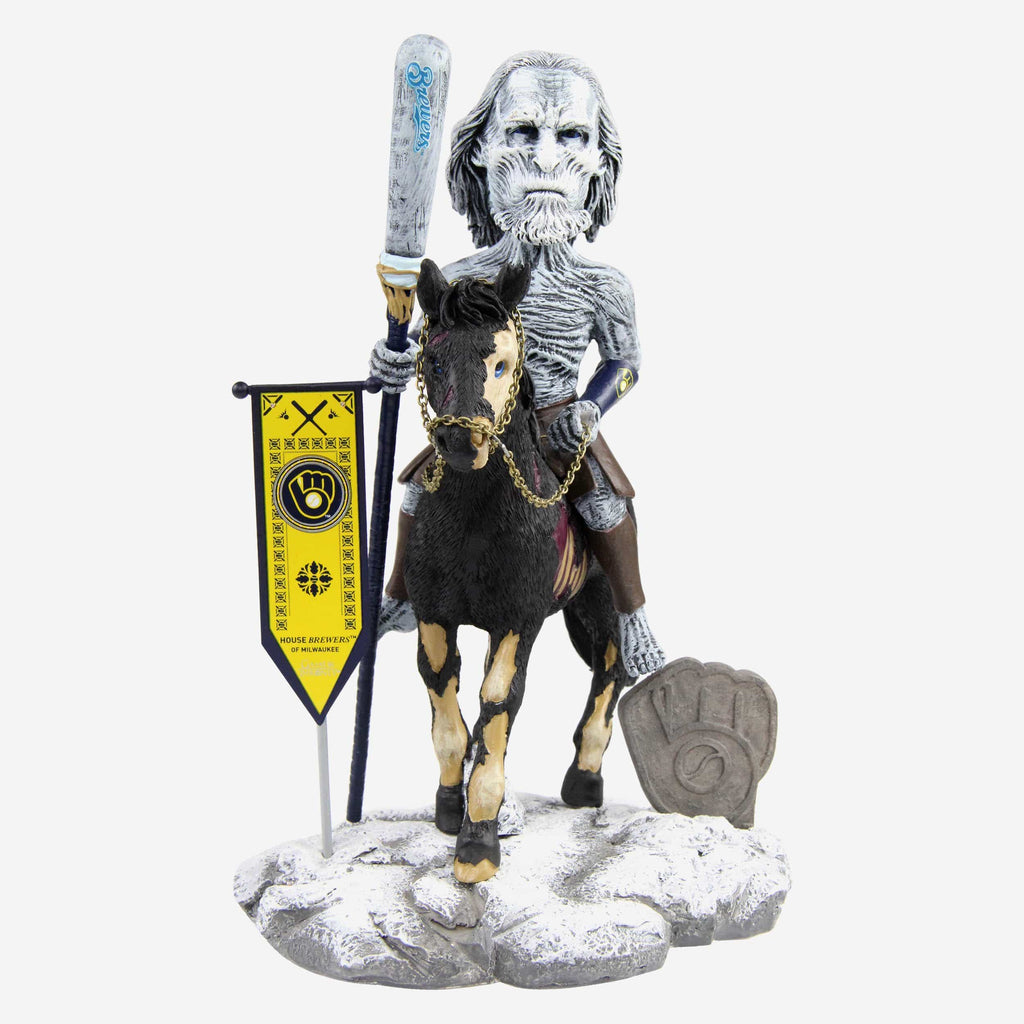 Game of Thrones™ Milwaukee Brewers White Walker Bobblehead FOCO - FOCO.com