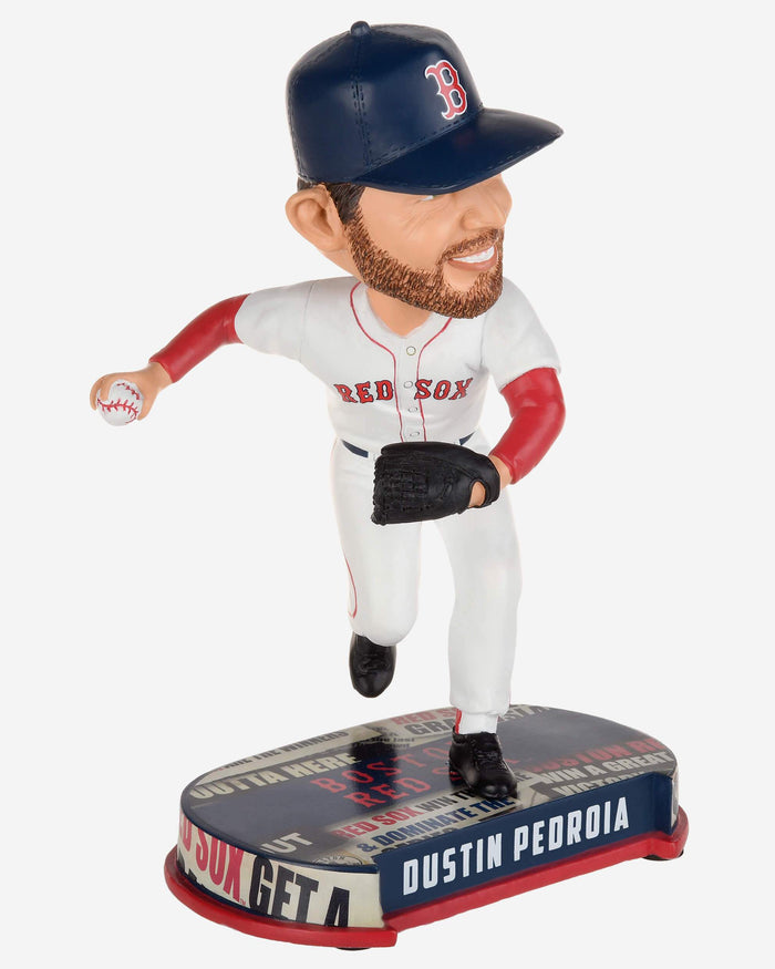 Dustin Pedroia Boston Red Sox Headline Bobblehead FOCO - FOCO.com