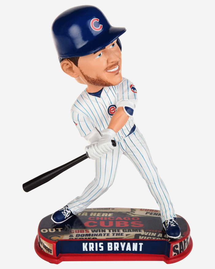 Kris Bryant Chicago Cubs Headline Bobblehead FOCO - FOCO.com