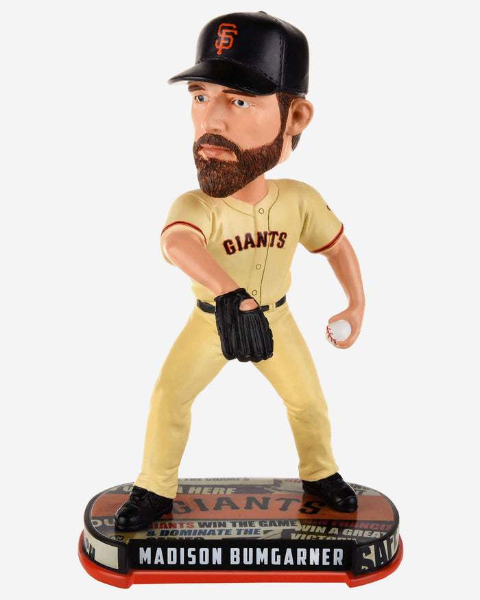 Madison Bumgarner San Francisco Giants Headline Bobblehead FOCO - FOCO.com