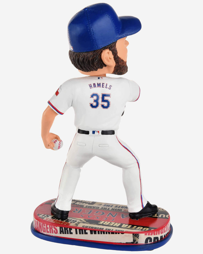Cole Hamels Texas Rangers Headline Bobblehead FOCO - FOCO.com