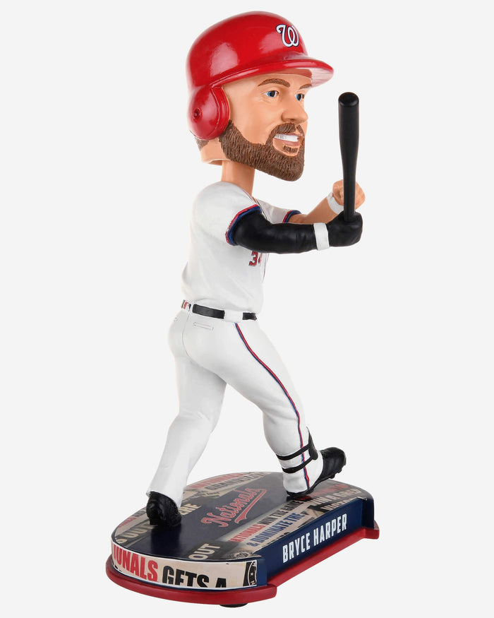 Bryce Harper Washington Nationals Headline Bobblehead FOCO - FOCO.com