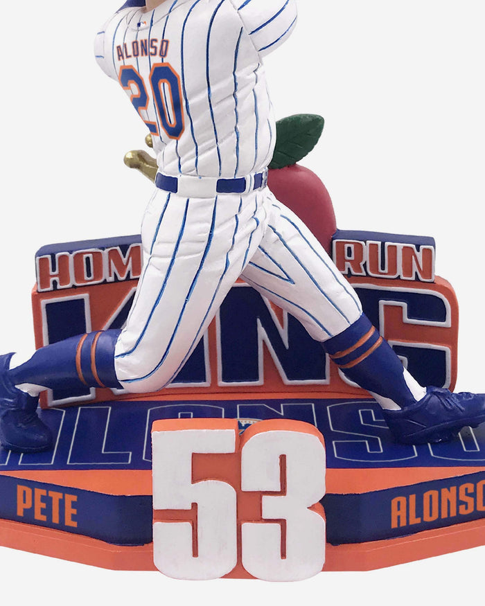 Pete Alonso New York Mets Rookie Home Run Record Bobblehead FOCO - FOCO.com
