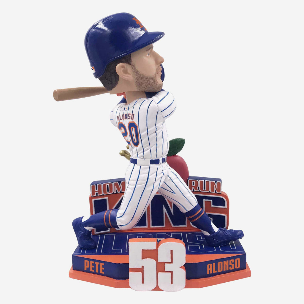 Pete Alonso New York Mets Rookie Home Run Record Bobblehead FOCO - FOCO.com