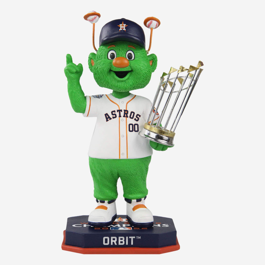 Orbit Houston Astros 2022 World Series Champions Mascot Bobblehead FOCO - FOCO.com