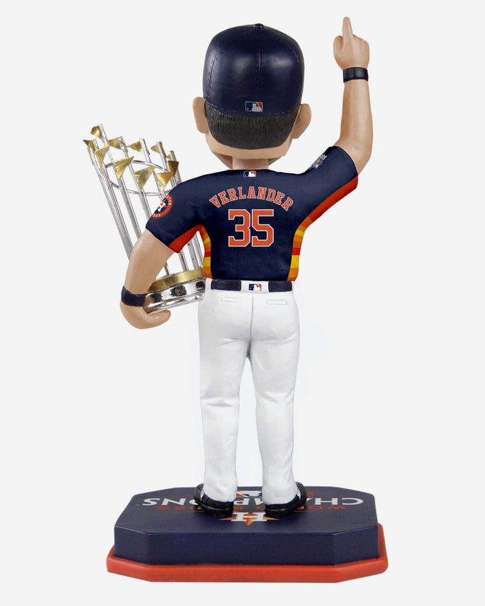 Justin Verlander Houston Astros Navy Blue Uniform 2022 World Series Champions Bobblehead FOCO - FOCO.com