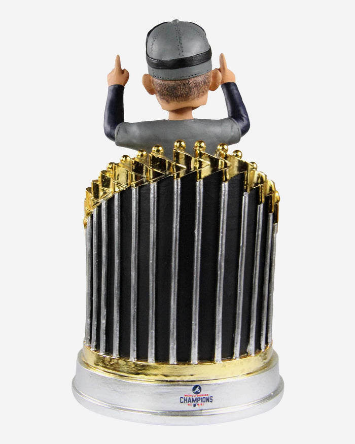Eddie Rosario Atlanta Braves 2021 World Series Champions Player In Trophy Bobblehead FOCO - FOCO.com
