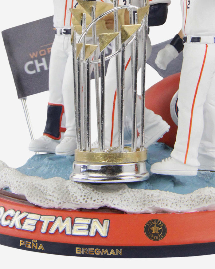 Houston Astros 2022 World Series Champions Rocketmen Mini Bobblehead Scene FOCO - FOCO.com