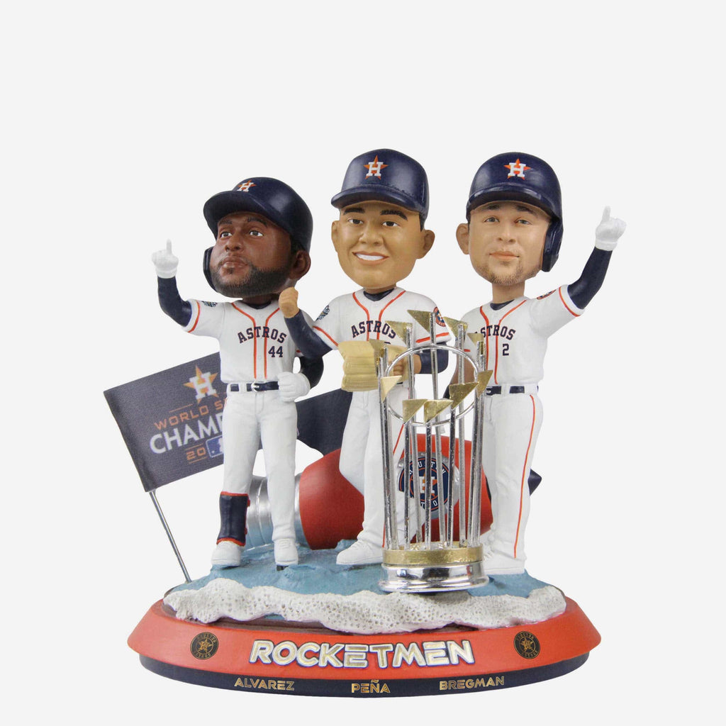 Houston Astros 2022 World Series Champions Rocketmen Mini Bobblehead Scene FOCO - FOCO.com