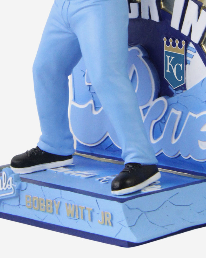 Bobby Witt Jr Kansas City Royals Retro Jersey Bobblehead FOCO - FOCO.com