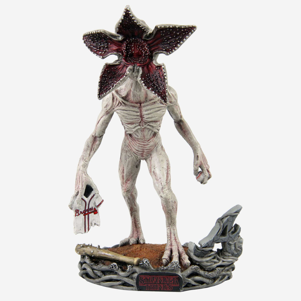 Atlanta Braves Stranger Things Demogorgon Bobblehead FOCO - FOCO.com