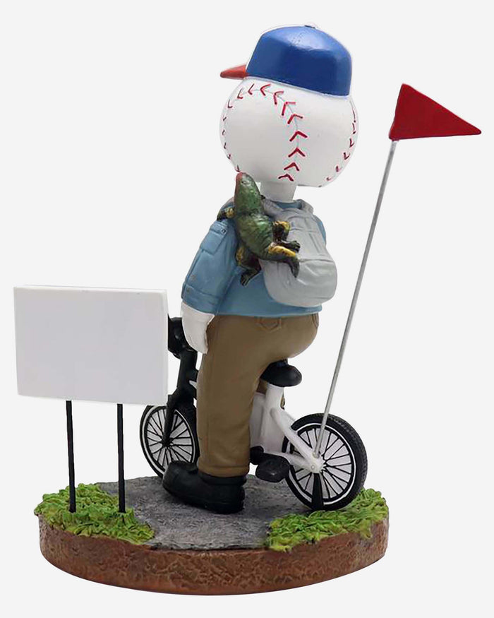 Mr Redlegs Cincinnati Reds Stranger Things Mascot On Bike Bobblehead FOCO - FOCO.com