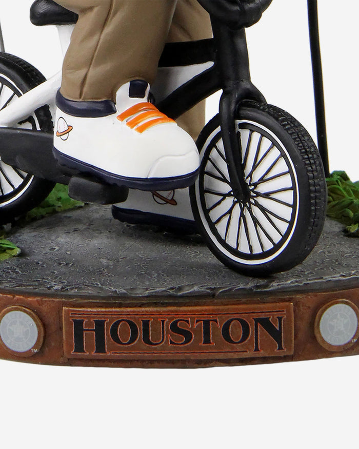 Orbit Houston Astros Stranger Things Mascot On Bike Bobblehead FOCO - FOCO.com