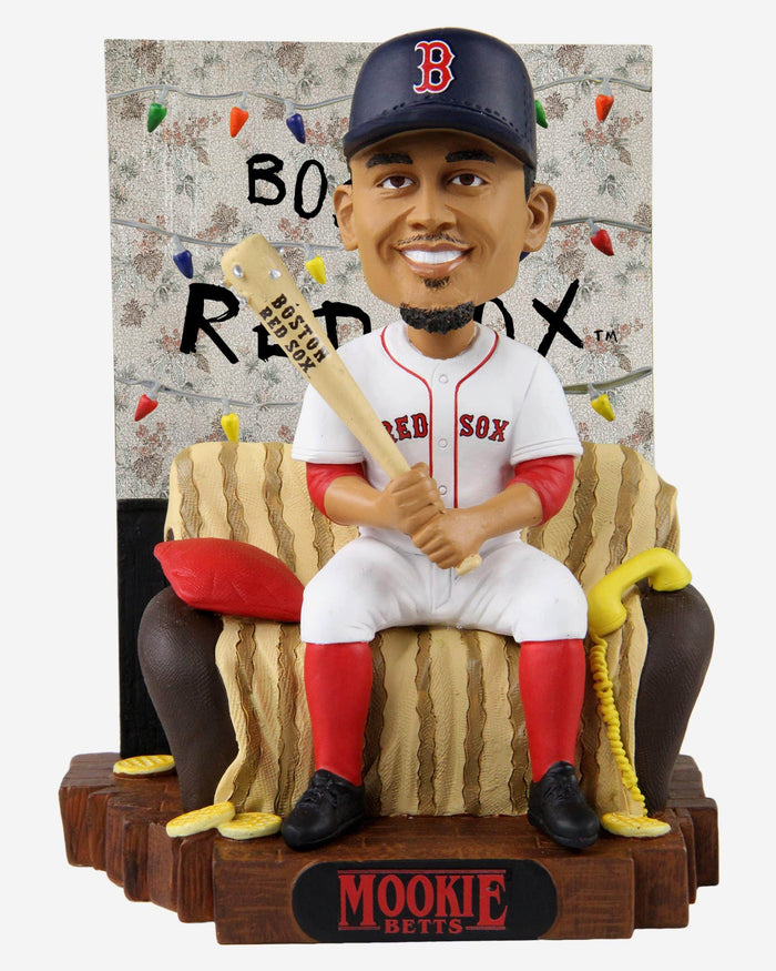 Mookie Betts Boston Red Sox Stranger Things Alphabet Wall Bobblehead FOCO - FOCO.com