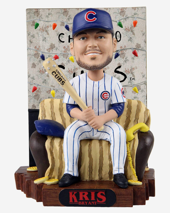 Kris Bryant Chicago Cubs Stranger Things Alphabet Wall Bobblehead FOCO - FOCO.com