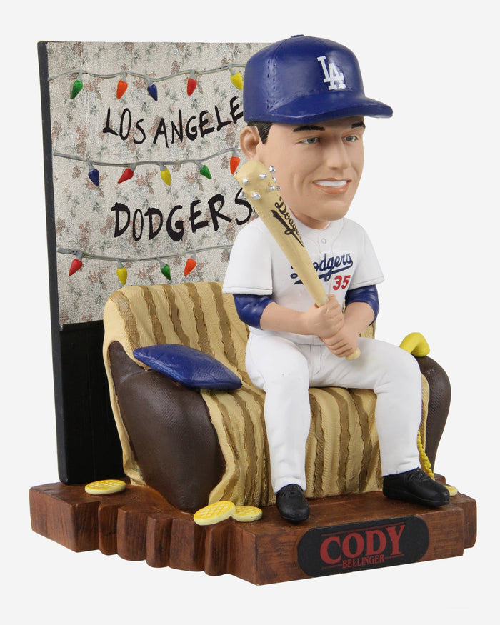 Cody Bellinger Los Angeles Dodgers Stranger Things Alphabet Wall Bobblehead FOCO - FOCO.com