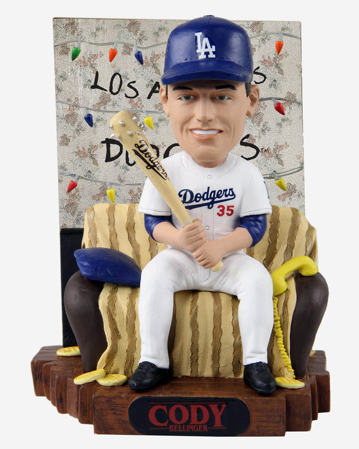 Cody Bellinger Los Angeles Dodgers Stranger Things Alphabet Wall Bobblehead FOCO - FOCO.com