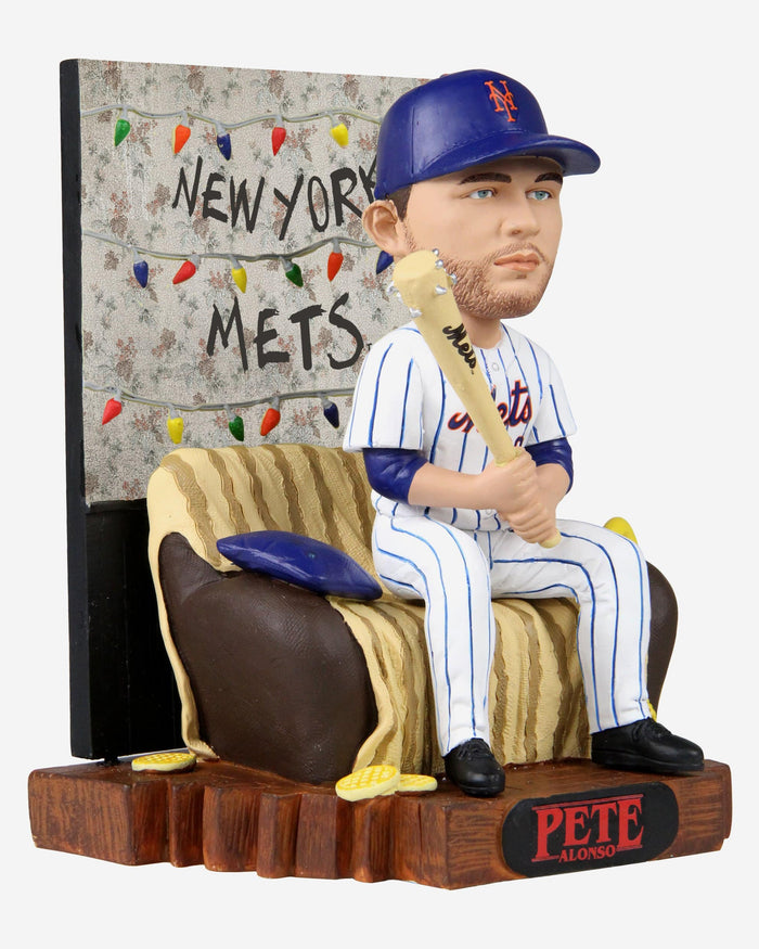 Pete Alonso New York Mets Stranger Things Alphabet Wall Bobblehead FOCO - FOCO.com