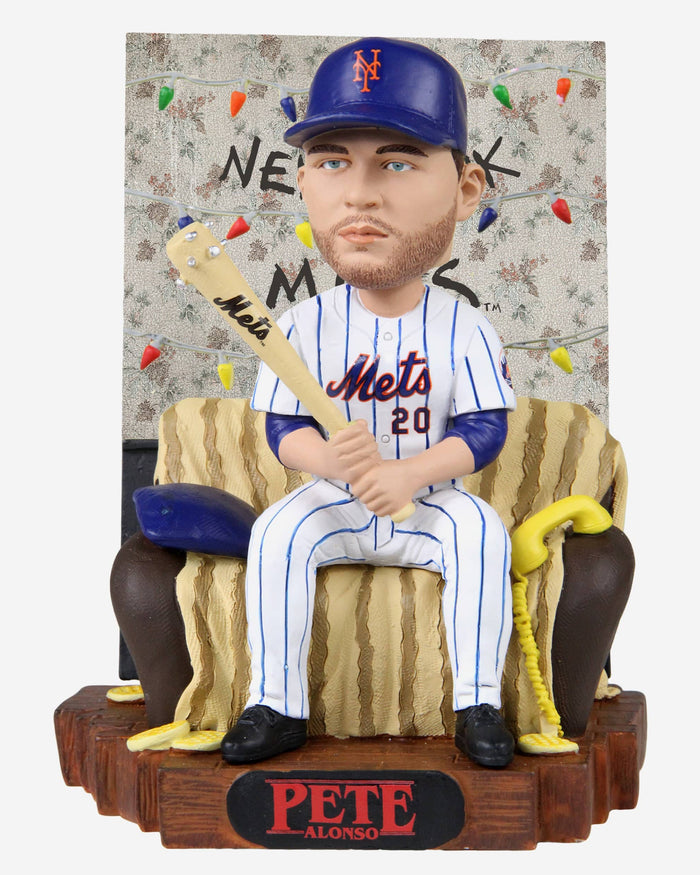Pete Alonso New York Mets Stranger Things Alphabet Wall Bobblehead FOCO - FOCO.com