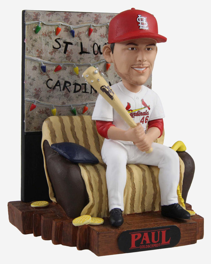 Paul Goldschmidt St Louis Cardinals Stranger Things Alphabet Wall Bobblehead FOCO - FOCO.com