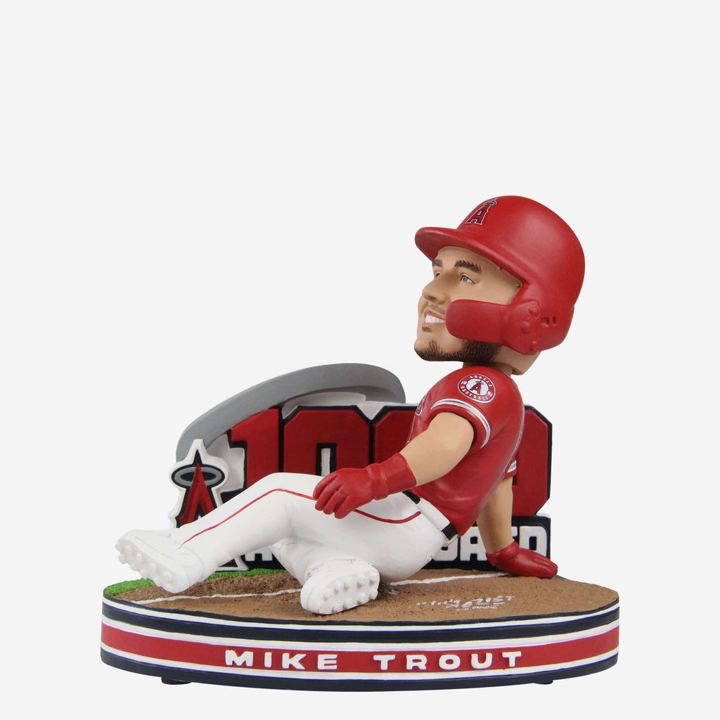 Mike Trout Los Angeles Angels 1000 Runs Scored Bobblehead FOCO - FOCO.com