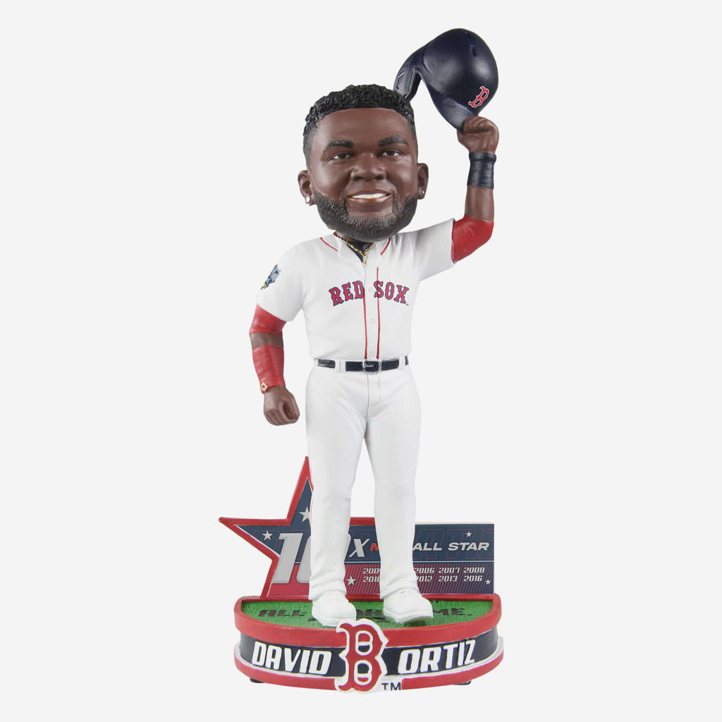 David Ortiz Boston Red Sox 10x All-Star Bobblehead FOCO - FOCO.com
